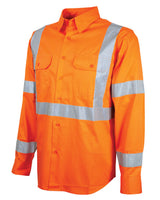 Hi-Vis X-Back NSW Rail Shirt