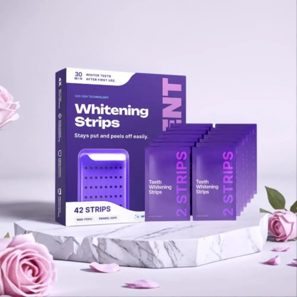 Purple Color Correcting Whitening Strips