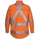 Hi-Vis X-Back NSW Rail Shirt